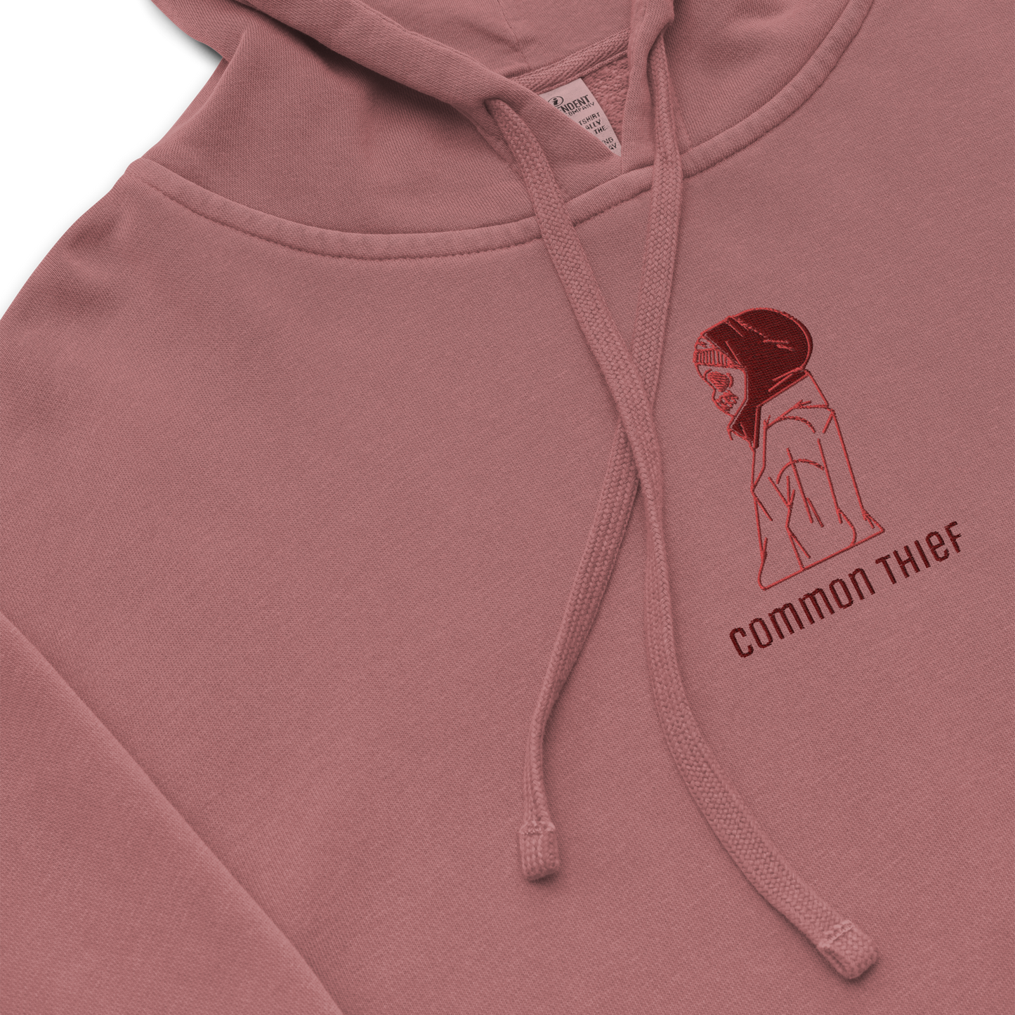 Skull Logo Embroidered Hoodie