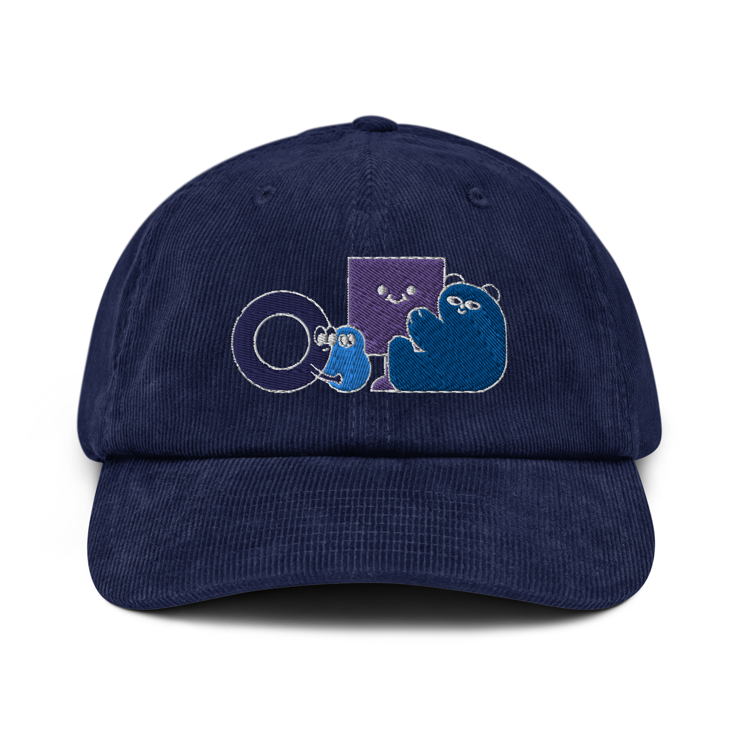 Colors & Shapes Corduroy Hat
