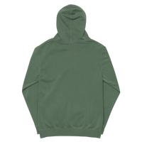Ghost Logo Embroidered Hoodie Green