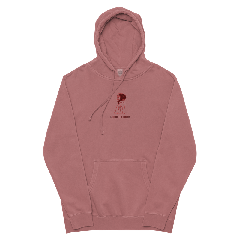 Skull Logo Embroidered Hoodie
