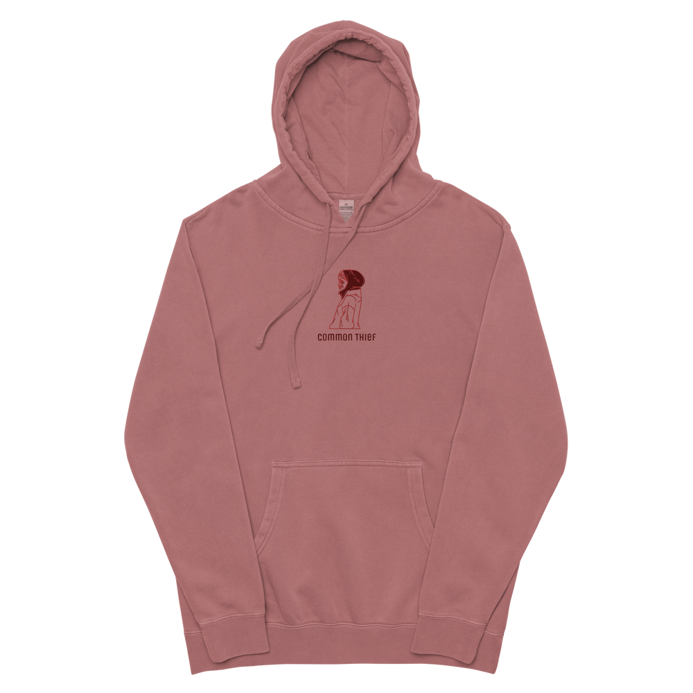 Skull Logo Embroidered Hoodie