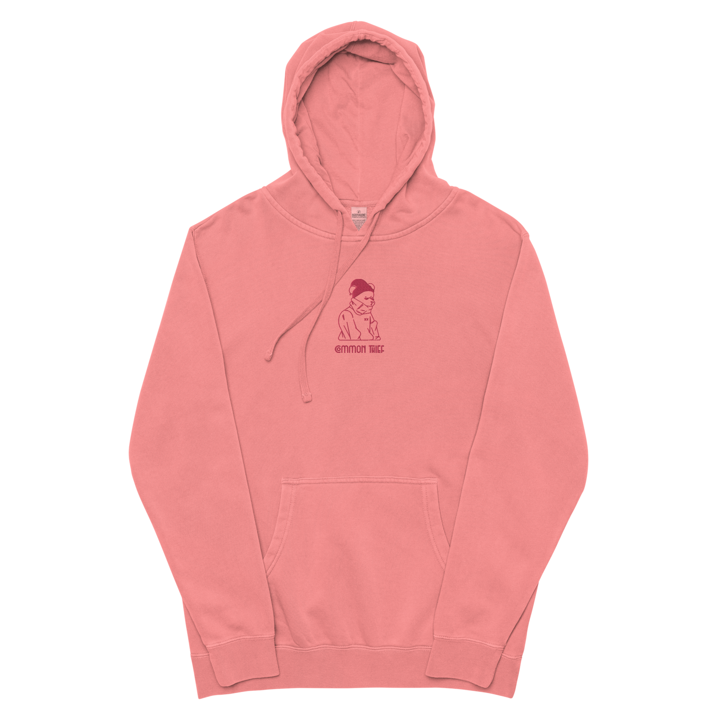 Beanie Bear Logo Embroidered Hoodie